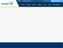 Tablet Screenshot of pacesetterclaims.com